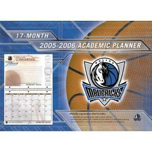  Dallas Mavericks 2006 8x11 Academic Planner Sports 