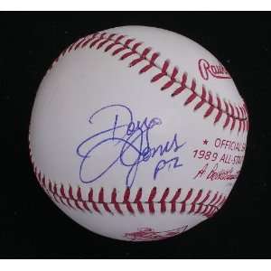  Doug Jones Autographed Baseball   GREG SWINDELL Sports 
