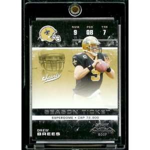 2007 Playoff Contenders # 62 Drew Brees   New Orleans Saints   NFL 