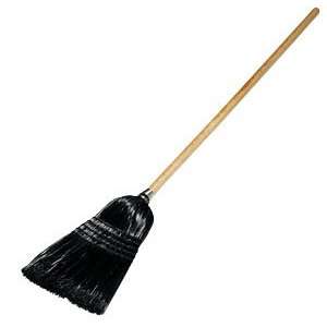  Carlisle 41680 Synthetic Corn Parlor Broom Black