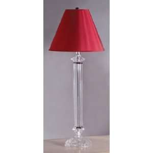   Collection Satin Nickel Finish Buffet Table Lamp Base