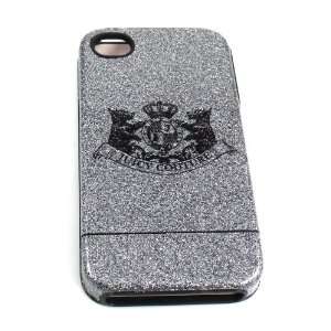  Juicy Couture IPhone 4 Case Glitter Grey Cell Phones 