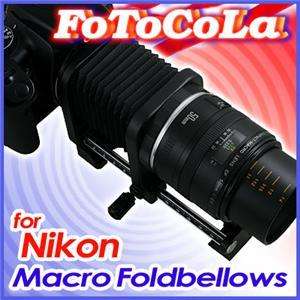 Macro Lens Bellows f Nikon D40x D80 D90 D200 D300 D700  