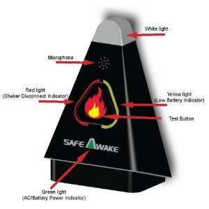  SafeAwake SART 9V 1.0 Safewake Bed Shaker