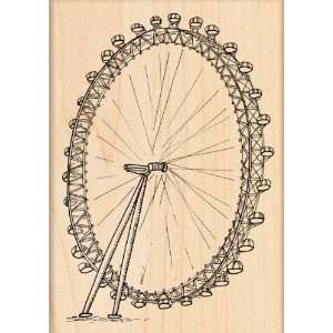  Penny Black Rubber Stamp 3X4.25 The London Eye Arts 