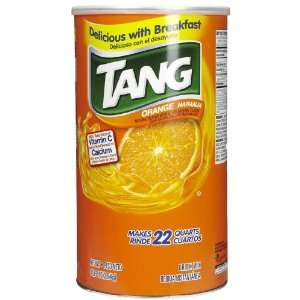 Tang Orange Powdered Drink Mix (Makes 22 Quarts), 72 Ounce Canister
