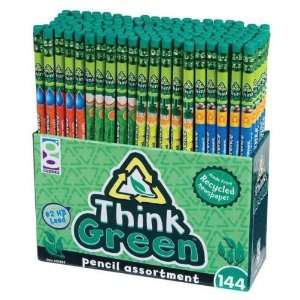  Think Green Recycled Pencil Case Pack 288 