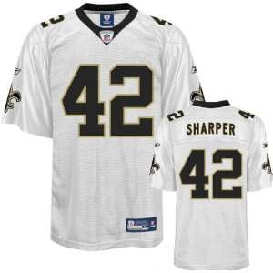  Darren Sharper White Reebok NFL Replica New Orleans Saints 