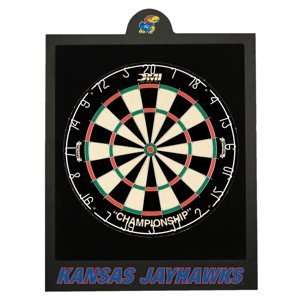  Kansas Jayhawks Dartboard Backboard
