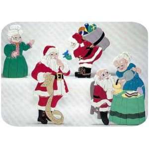  Santa with Mrs Claus Intarsia (Woodworking Project Paper 