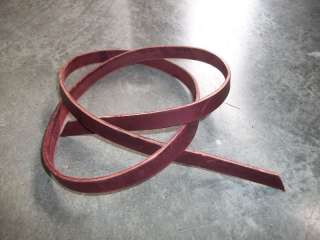 LATIGO Leather Saddle String Strap.1/2 X 42.BRN  