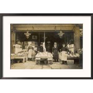  Fishmongers in Holloway North London Framed Photographic 