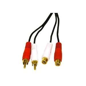  6FT RCA TYPE AUDIO EXTENSION CABLE
