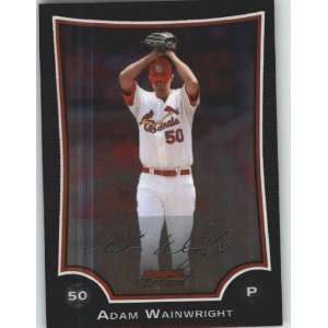  2009 Bowman Chrome #137 Adam Wainwright   St. Louis Cardinals 