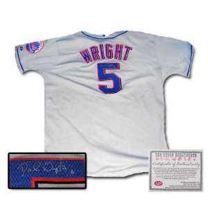  David Wright New York Mets Autographed Authentic Grey 