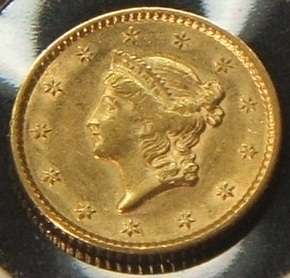 1851~~$1 DOLLAR GOLD~~TYPE 1~~BEAUTY  