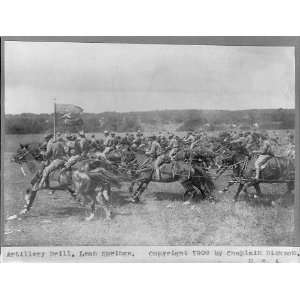  Fort Sam,Houston,San Antonio,TX,1909,Leon Springs,Drill 