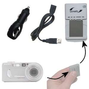  Portable External Battery Charging Kit for the Sony DSC 
