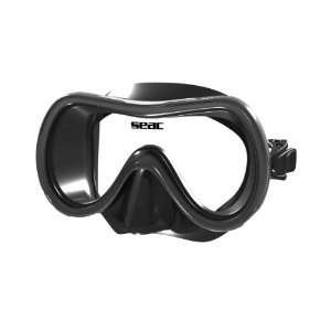    Seac Snorkeling Salina MD S/BL Mask (Black)