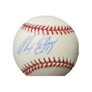  Alex Sanchez autographed Baseball