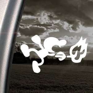  Mr Game And Watch Decal Fire Wii Truck Window Sticker 
