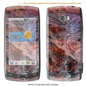   Skin Sticker for Verizon LG Ally case cover ally 302 Electronics