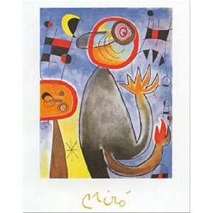 Echelles En Roue De Feu Traversant By Joan Miro Highest Quality Art 
