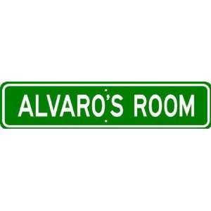 ALVARO ROOM SIGN   Personalized Gift Boy or Girl, Aluminum  