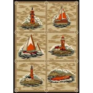  Concord Global   Norah   1332 Sails Area Rug   5 x 7 
