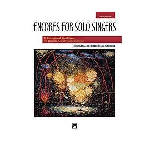  Encores for Solo Singers Musical Instruments