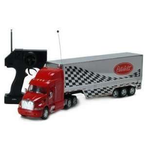  RC Peterbilt 387 with Trailer 132 Toys & Games