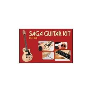    Built LP Style Electric Guitar Kit from SAGA Musical Instruments