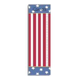  Little Patriot Personalized Growth Chart 