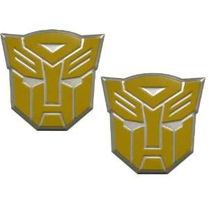  Transformers Autobot Pair Aluminum Medium Emblems in 