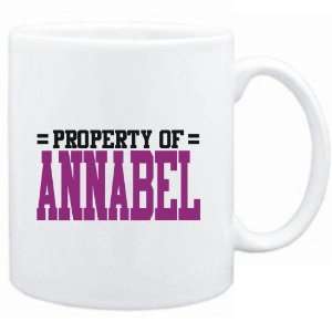  Mug White  Property of Annabel  Female Names