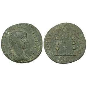   July or August 253 A.D., Antioch, Pisidia; Bronze AE 19 Toys & Games