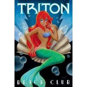  Ariel The Little Mermaid Triton Club Beach Club Ariel The 