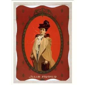    Historic Theater Poster (M), Julia Arthur