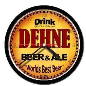  DEHNE beer ale cerveza wall clock 