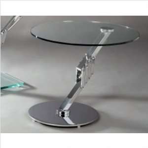  Bundle 65 Rutley Lamp Table with Chrome Metal Base