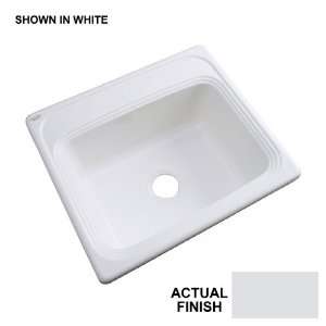  Dekor Single Basin Acrylic Topmount Kitchen Sink 38481 
