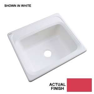  Dekor Single Basin Acrylic Topmount Kitchen Sink 38164 
