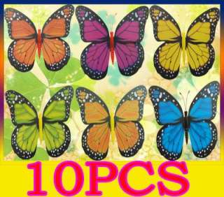 Magnet Butterfly Fridge Decoration Party Favour beauty 10pcs For 
