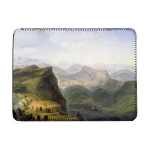 Russian Military Camp in Dagestan, 1895 (oil   iPad Cover 