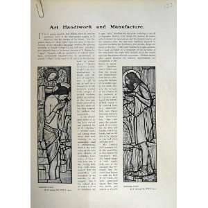  1906 Art Journal Hambledon Church Window Atherton