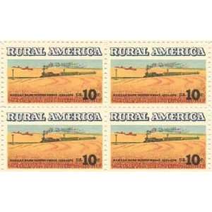 Rural America Kansas Winter Wheat Set of 4 x 10 Cent US Postage Stamps 