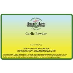  Alternative Health & Herbs Remedies Garlic Powder, 1 Pound 