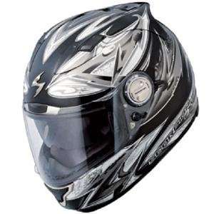  Scorpion EXO 1100 Street Demon Helmet   2X Large/Silver 