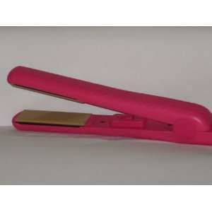  Hot Pink 1 Ceramic Flat Iron Hair Straightener Beauty
