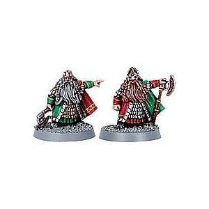   of the Rings Dwarf Lords Dain and Balin Blister Pack Toys & Games